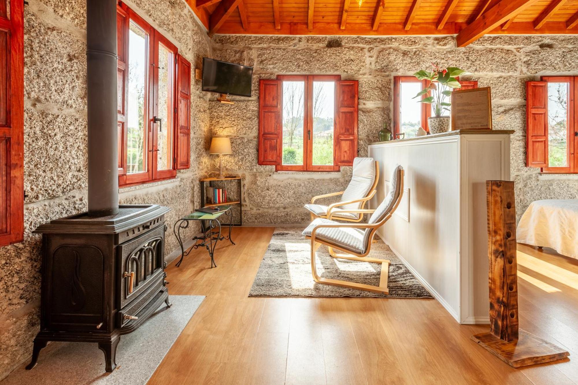 Casa Da Benfeitoria Villa Guimarães Exteriör bild
